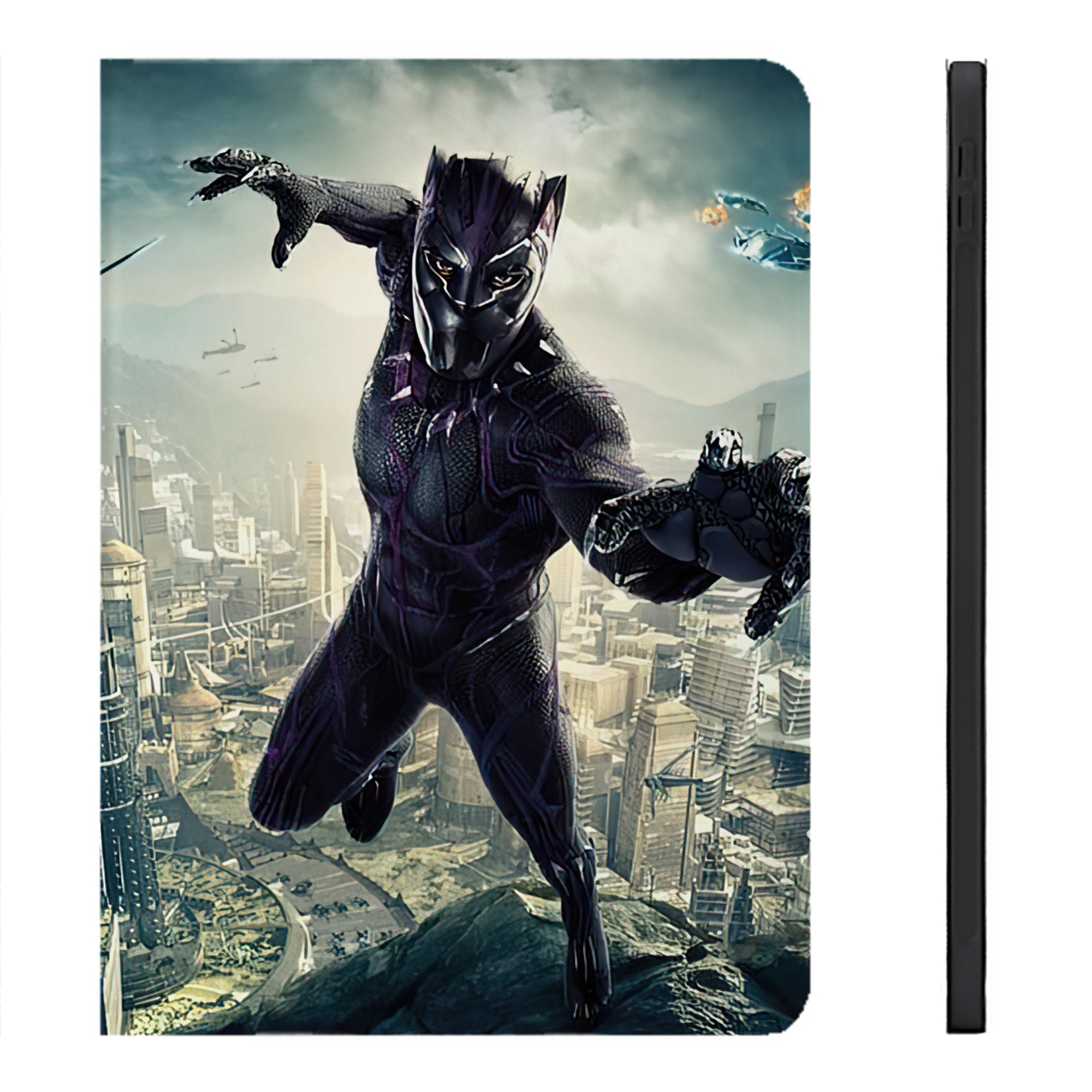 （画像用） アベンジャーズ The Avengers IPadケース ペンホルダー付き ブックスタイルデザイン